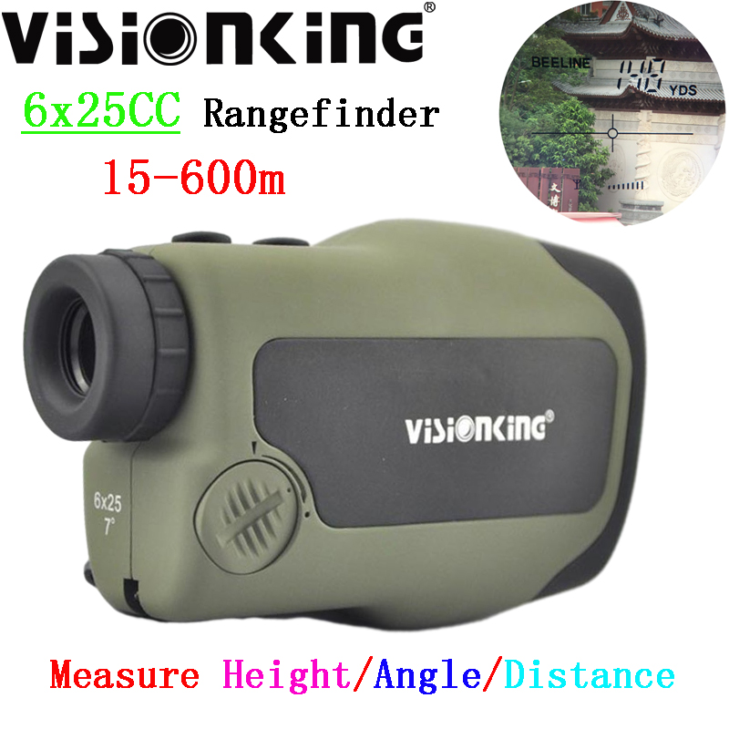 Golf Rangefinder - Visionking High Precision 6x25 Laser Rangefinder