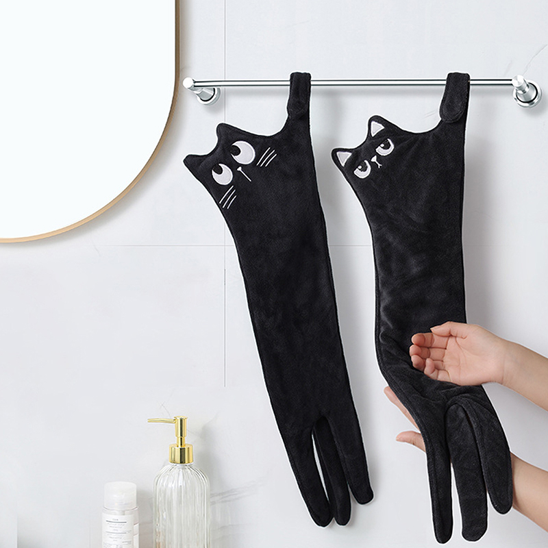 Golf Towel - 【New】Funny Cat Hand Towels Kitchen Bathroom