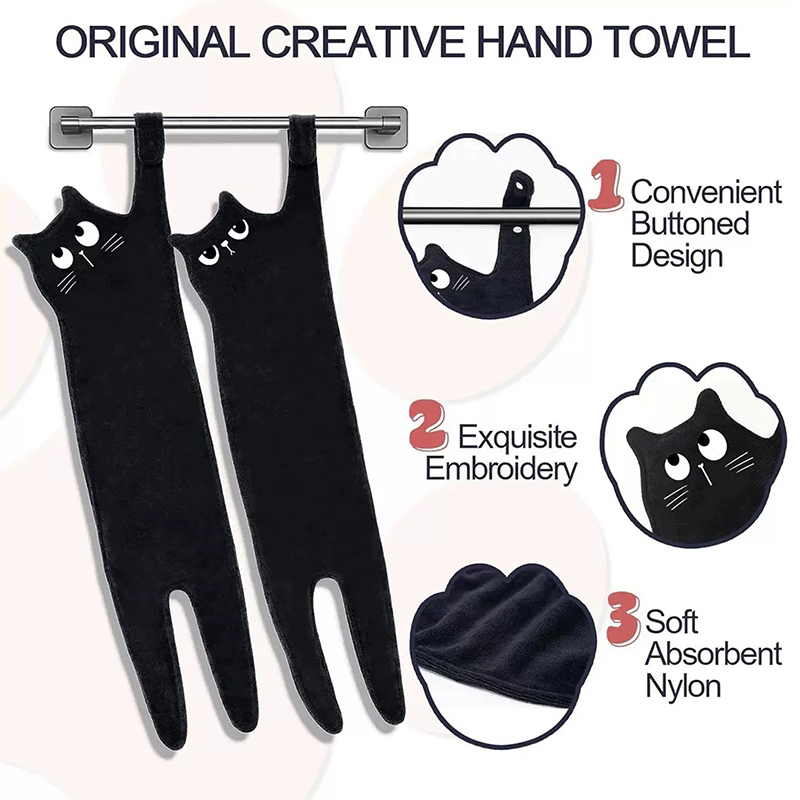 【New】Funny Cat Hand Towels Kit - Golf Towel review and price