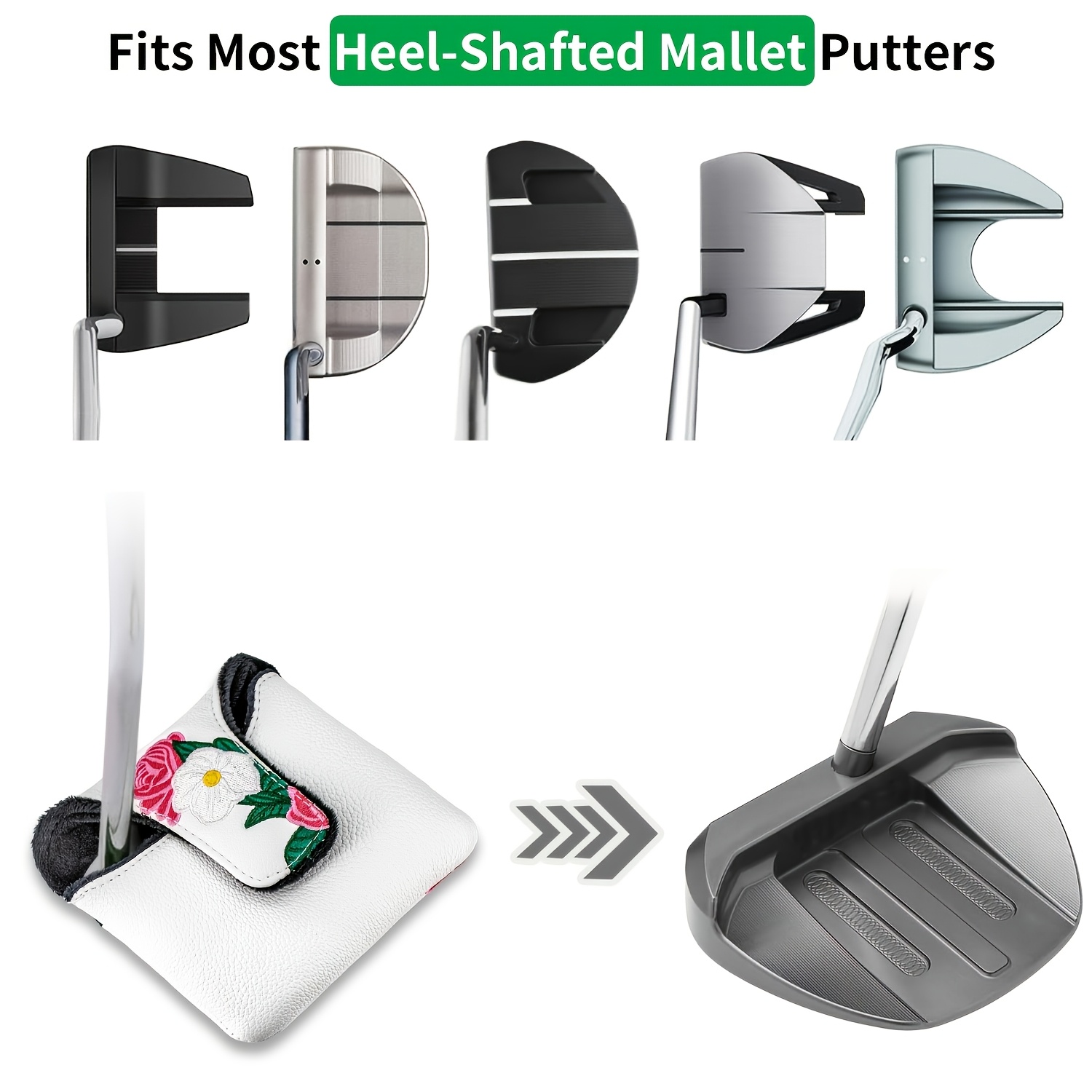 1pc Magnetic PU Golf Putter Co - Golf Putter review and price