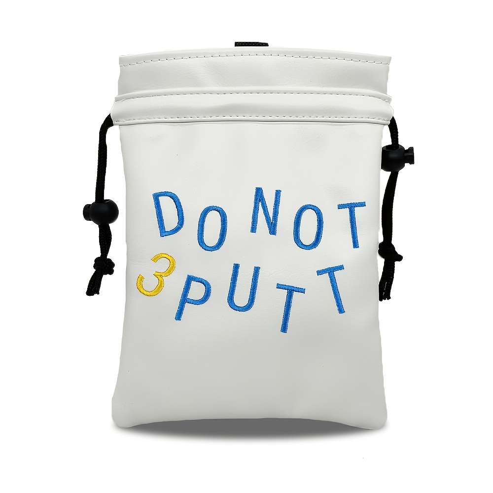 1pc Golf Ball Bag, PU Material - Golf Bag review and price