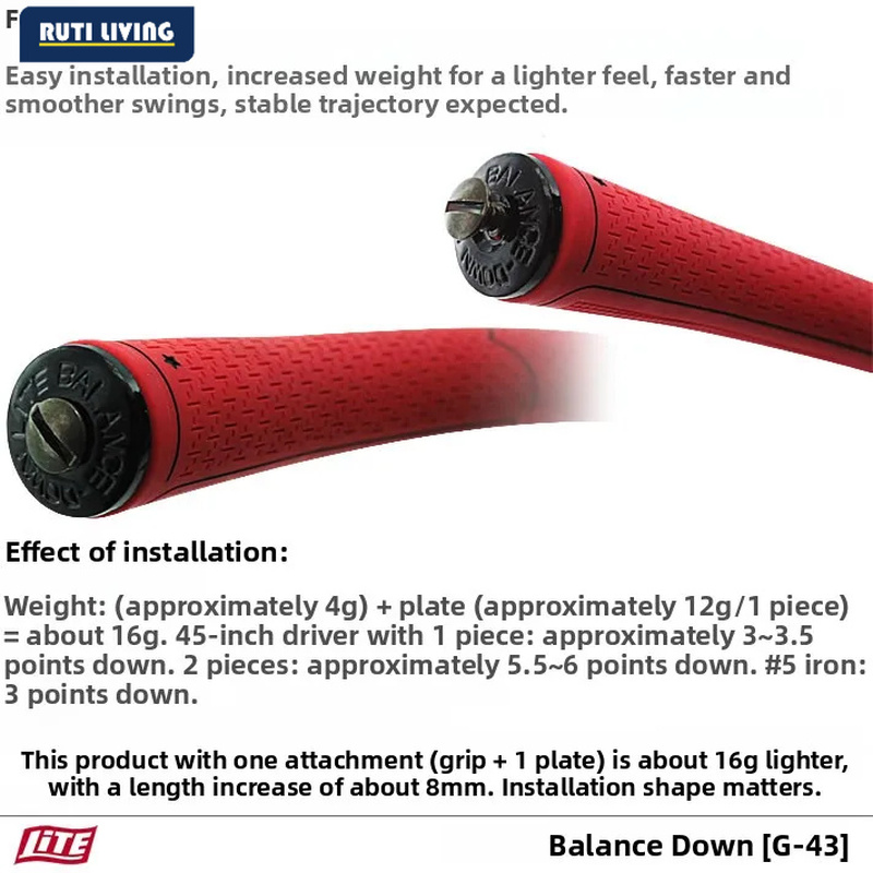 Original Golf Club Grip Lead W - Golf Equipment Weight review and price