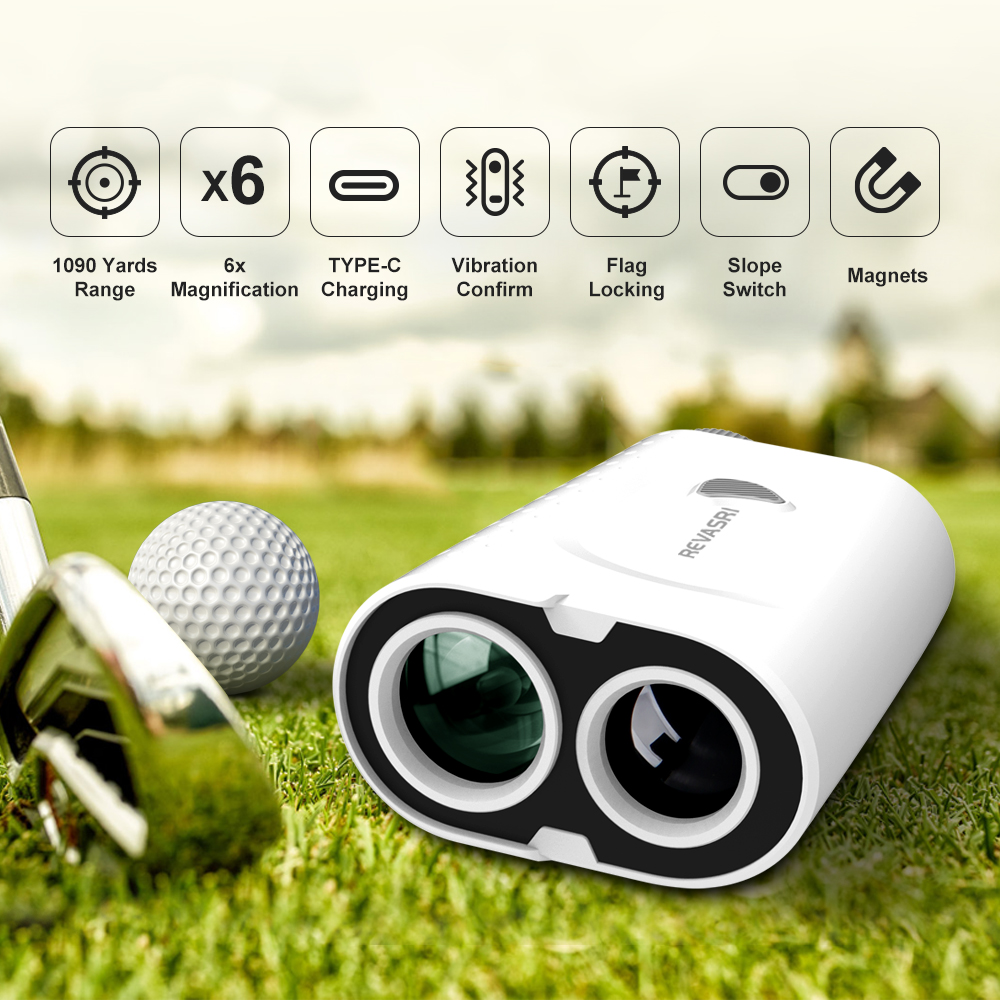 REVASRI 1000 Yards Mini Golf R - Golf Rangefinder review and price